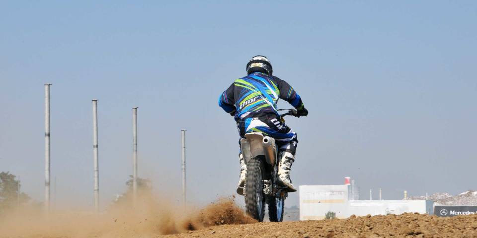 Auch 2017 ist im TALKESSEL wieder offenes Motocross Training möglich.