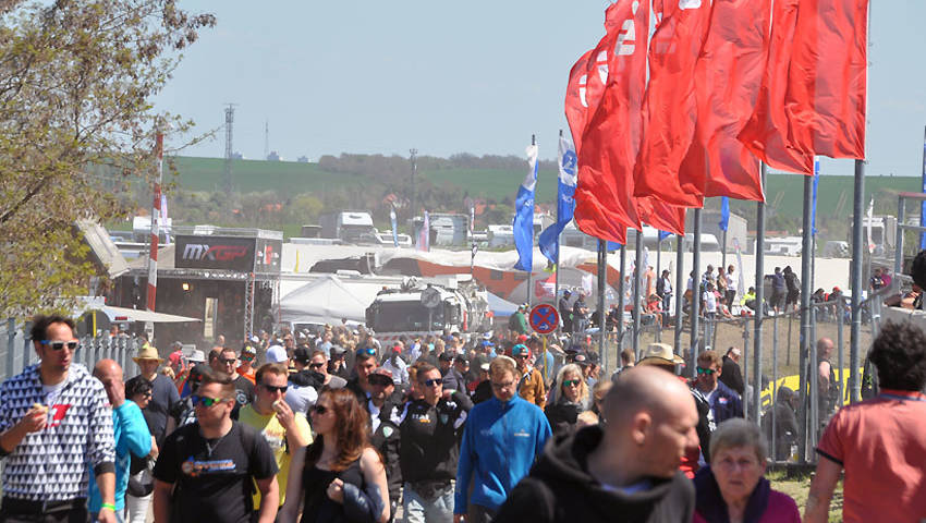MXGP 2016 Teutschenthal Talkessel Hauptzufahrt