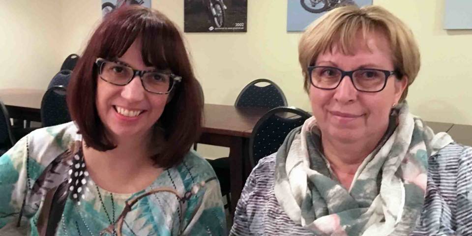 Beate Zimmermann (li.) übernimmt von Viola Scholz das Amt der Schatzmeisterin des MSC.