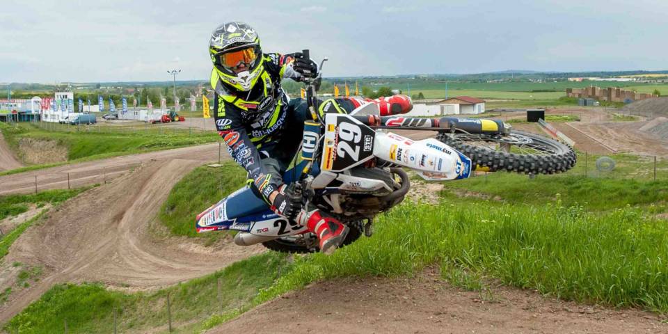 MXGP of Germany 2017 Motocross-WM Henry Jacobi beim Pressetermin