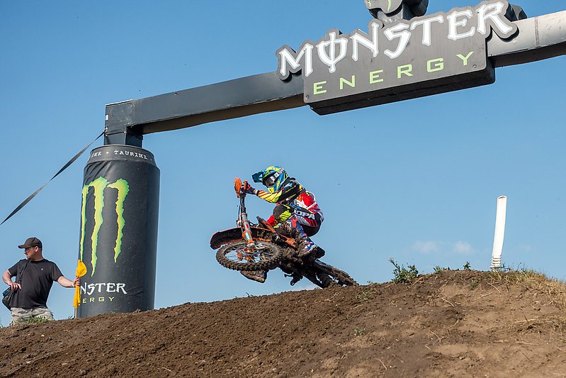 Noah Ludwig bei MXGP Academy vor SWM-Lauf 2017 im TALKESSEL TEUTSCHENTHAL
