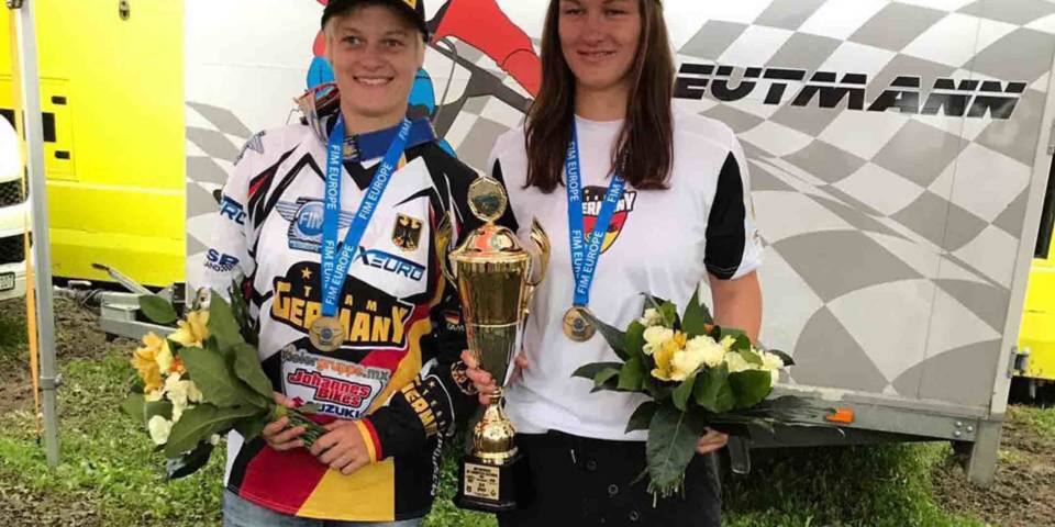 Anne Borchers und Maria Franke erfolgreich beim europäischen MXoN der Frauen