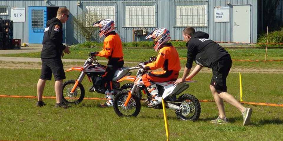 Auftakt zur ADAC MX Academy 2018 im Talkessel