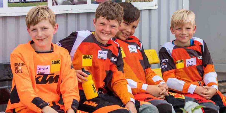 Kids bei der ADAC MX Academy 2018 in Teutschenthal