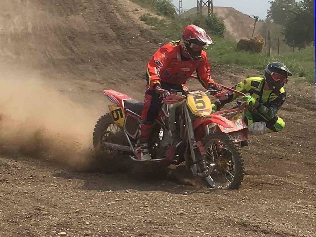 Marko Happich und Marcus Richter beim Training in Teutschenthal 2018