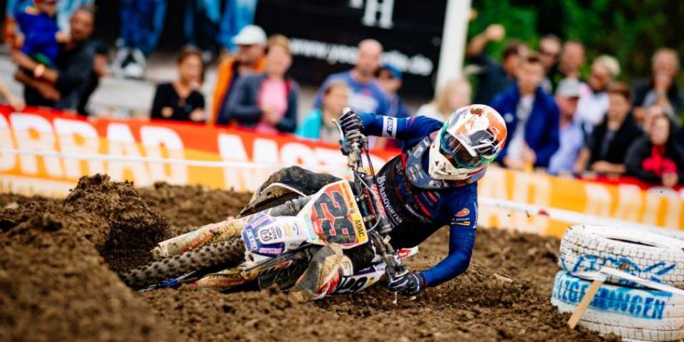 Henry Jacobi 2018 beim Finale der ADAC MX Masters in Holzgelingen