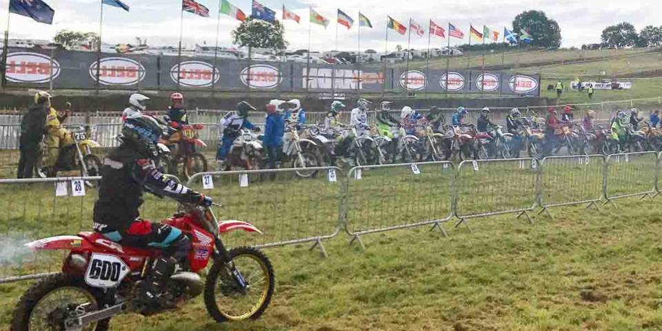 Start beim Vers Motocross des Nations 2017 in Farleigh Castle