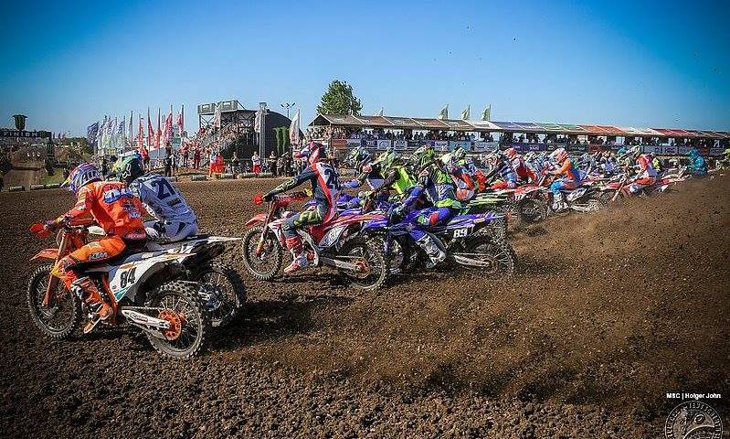 Start der MXGP-Klasse 2018 im TALKESSEL, der Ticketvorverkauf für den WM-Lauf 2019 läuft.