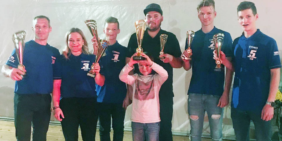 MSC-Fahrer bei der Meisterehrung zur MX-Landesmeisterschaft Sachsen-Anhalt 2018