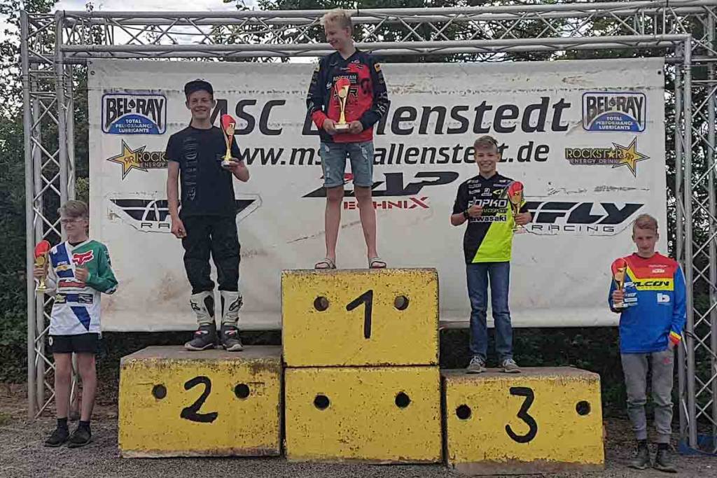 Lennox Wellmann wird Dritter